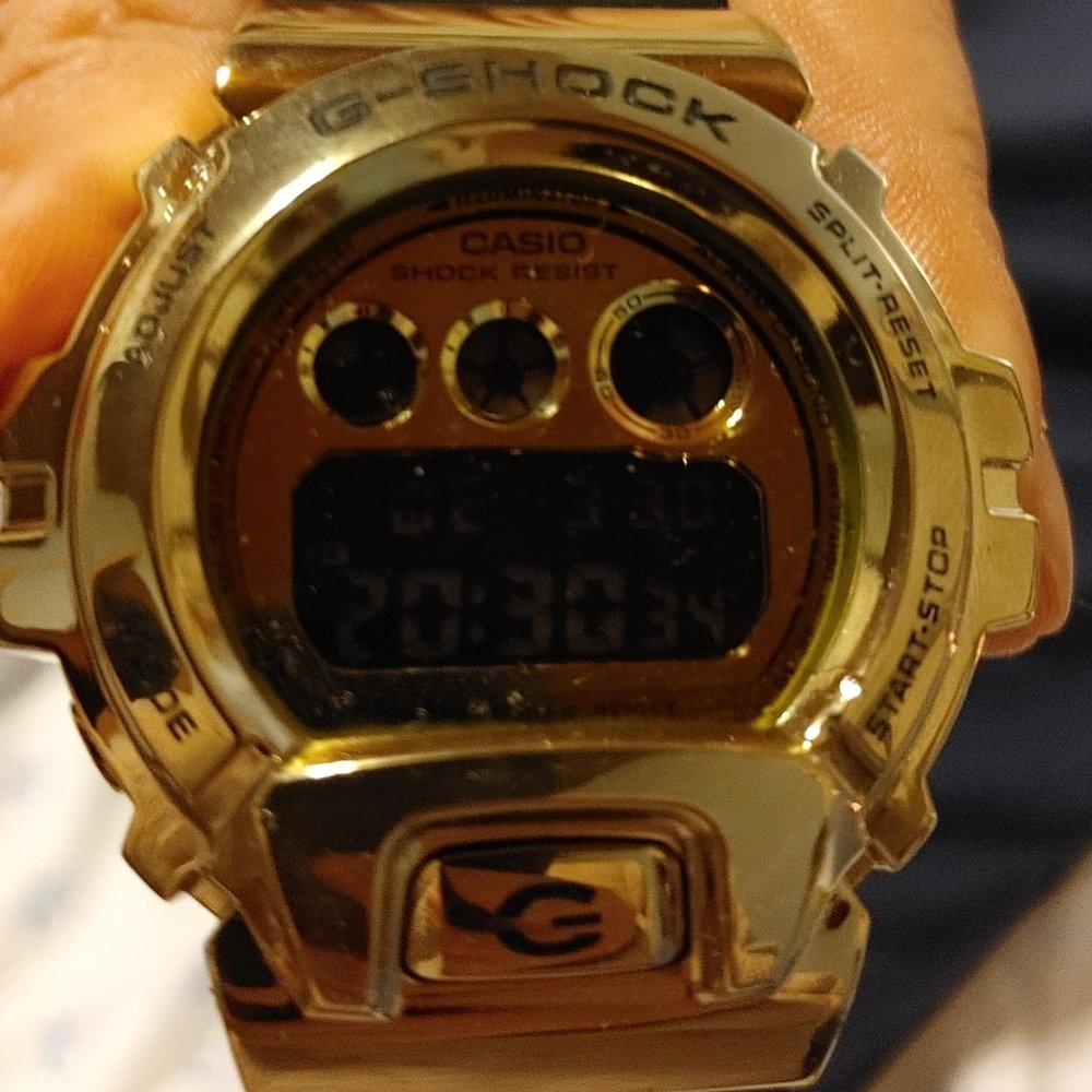 Digital Gold Mens G Shock
